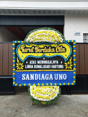 Papan Bunga Duka di Wijirejo