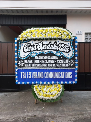 Papan Bunga Duka di Wijirejo